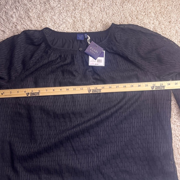 WOMENS KAARI BLUE TOP NWT SIZE PXL - Picture 10 of 14